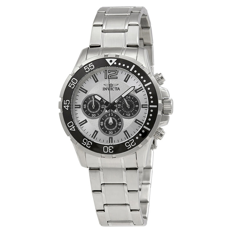 Invicta Specialty Chronograph Silver Dial Men's Watch #25753 - Watches of America