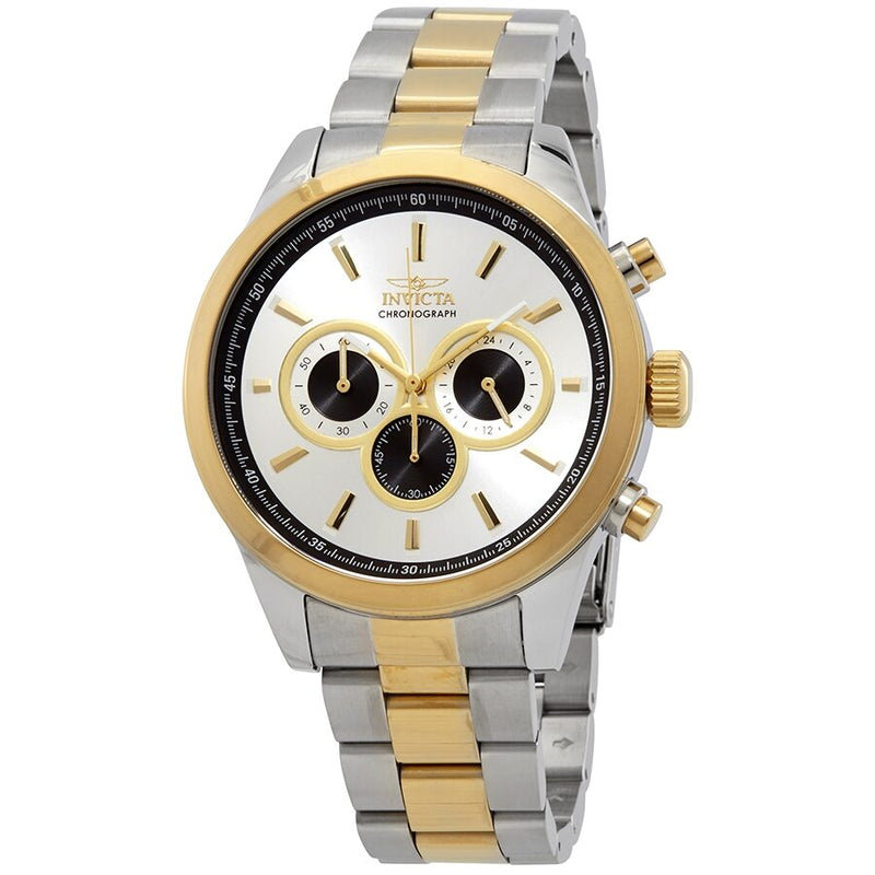 Invicta Specialty Chronograph Silver Dial Men's Watch #29172 - Watches of America