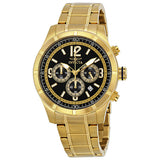 Invicta Specialty Classic Chronograph Blue Dial Gold-tone Men's Watch #11375 - Watches of America