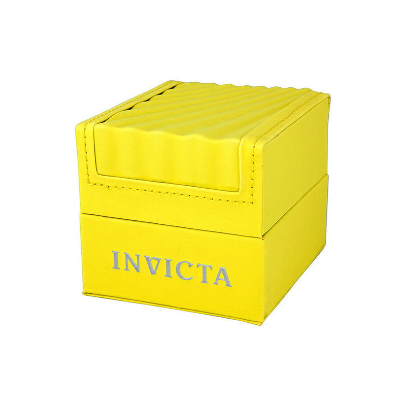 Invicta Specialty Gold Skeletal Dial Grey Leather Men's Watch #17262 - Watches of America #4