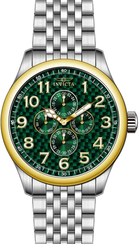 Invicta Specialty Green Dial Men's Watch #18667 - Watches of America