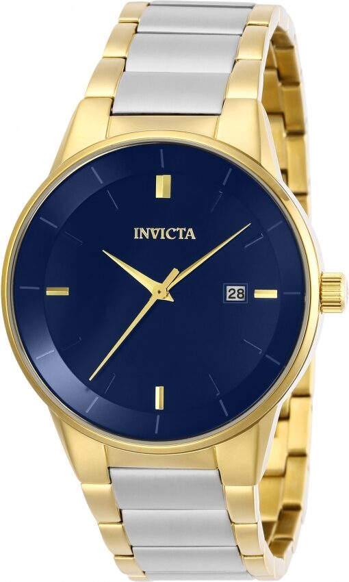 Invicta Specialty Quartz Blue Dial Two-tone Men's Watch #29474 - Watches of America