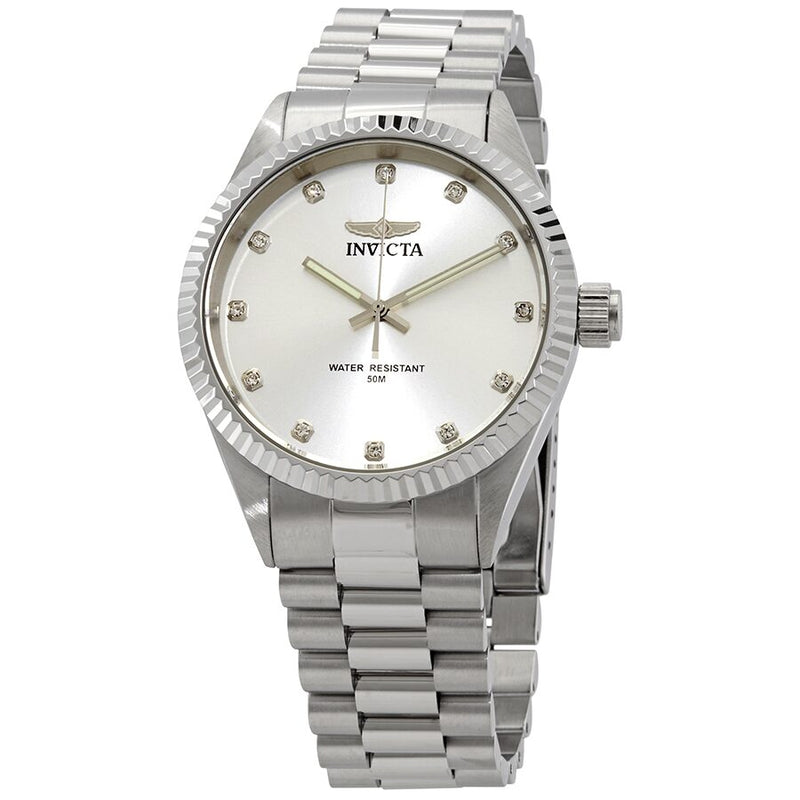 Invicta Specialty Quartz Crystal Silver Dial Men's Watch #29501 - Watches of America