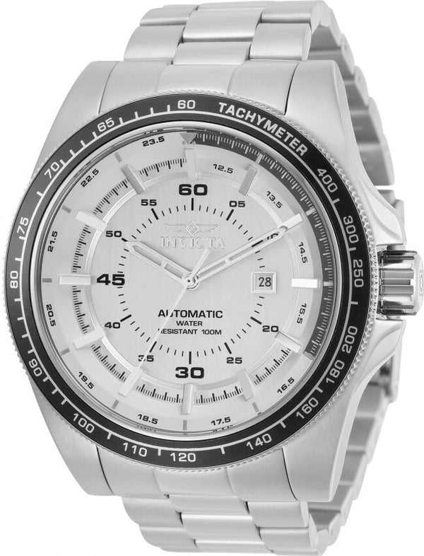 Invicta Speedway Automatic Silver Dial Men's Watch #30517 - Watches of America