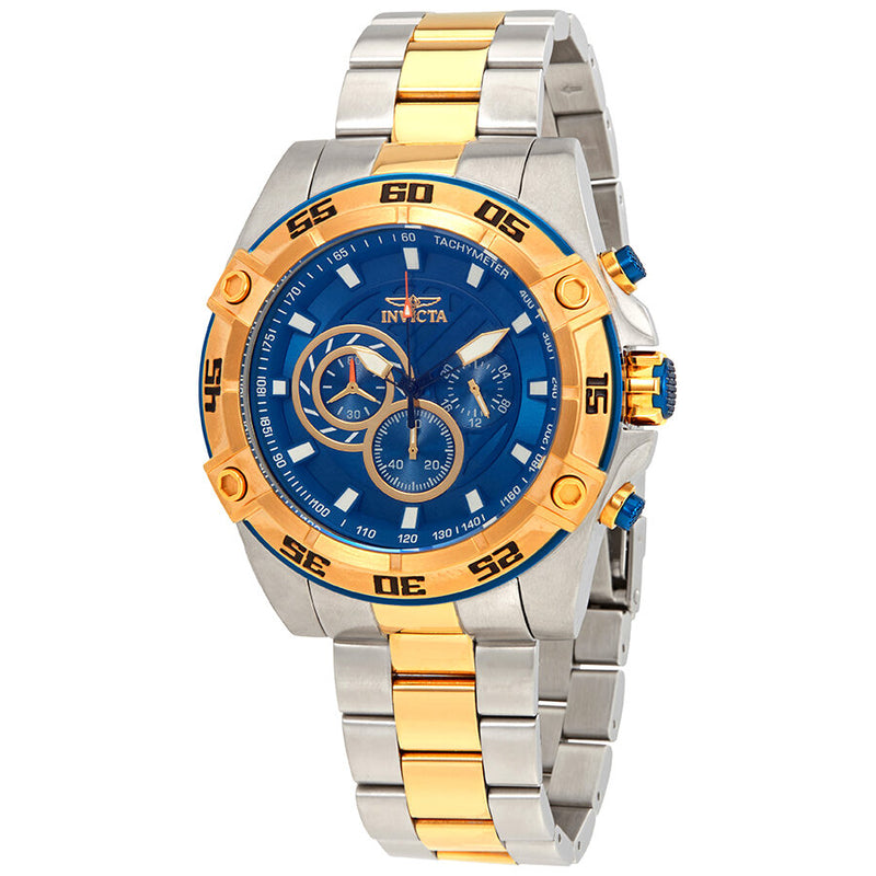 Invicta Speedway Chronograph Blue Dial Men's Watch #25538 - Watches of America