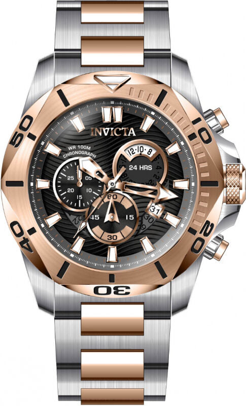 Invicta Speedway Chronograph Quartz Black Dial Men's Watch #32271 - Watches of America