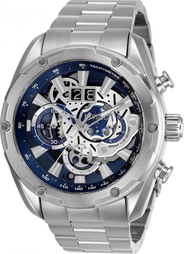 Invicta Speedway Chronograph Quartz Blue Dial Men's Watch #30037 - Watches of America