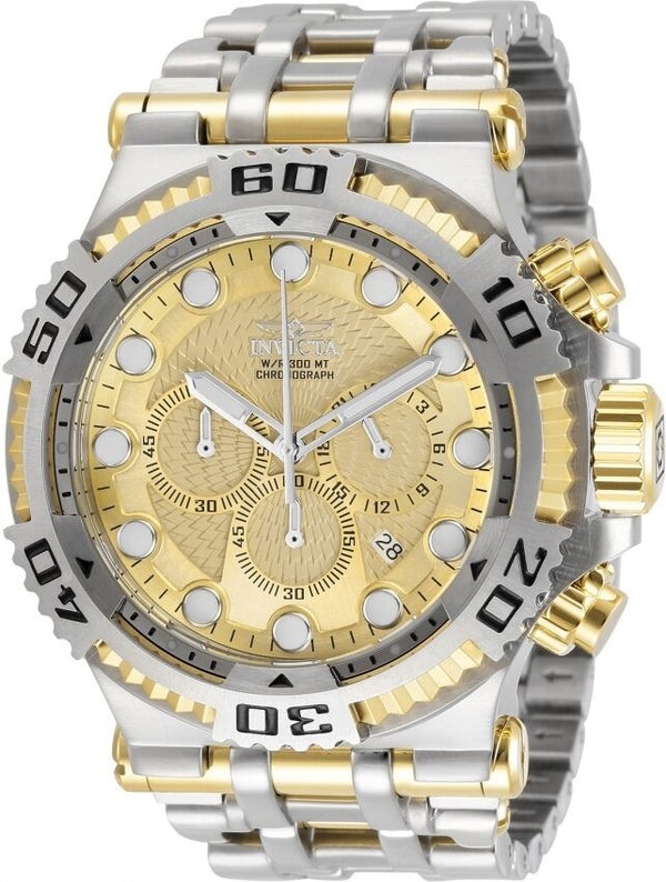 Invicta Speedway Chronograph Quartz Gold Dial Men's Watch #30643 - Watches of America