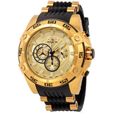 Invicta Speedway Gold Dial Chronograph Men's Watch #25507 - Watches of America