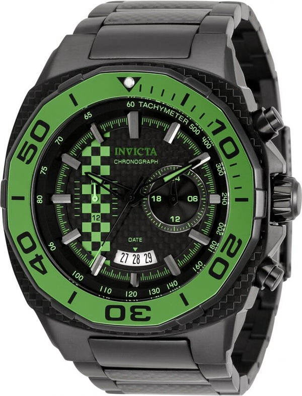 Invicta Speedway Quartz Black Dial Men's Watch #33199 - Watches of America