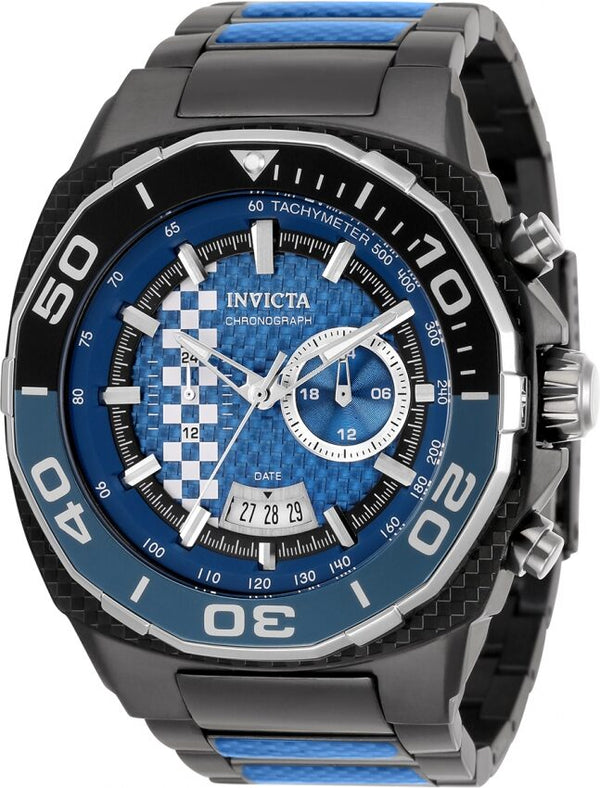 Invicta Speedway Quartz Blue Dial Men's Watch #33197 - Watches of America