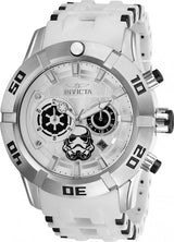 Invicta Star Wars Stormtrooper Chronograph Silver Dial Men's Watch #26552 - Watches of America