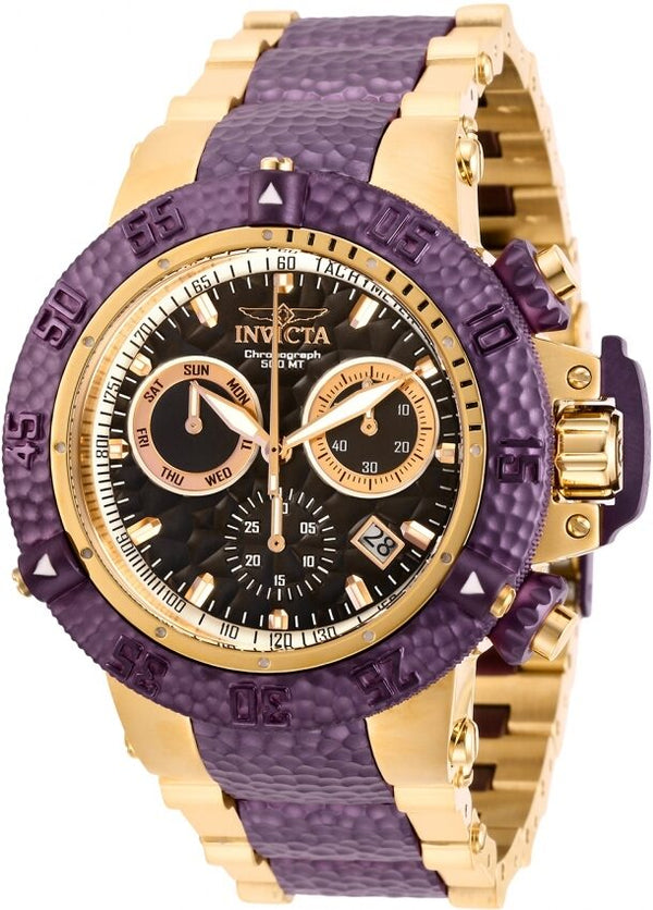 Invicta Subaqua Chronograph Quartz Black Dial Men's Watch #27863 - Watches of America