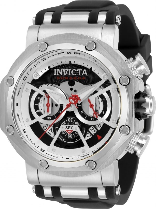 Invicta Subaqua Chronograph Quartz Black Dial Men's Watch #32188 - Watches of America