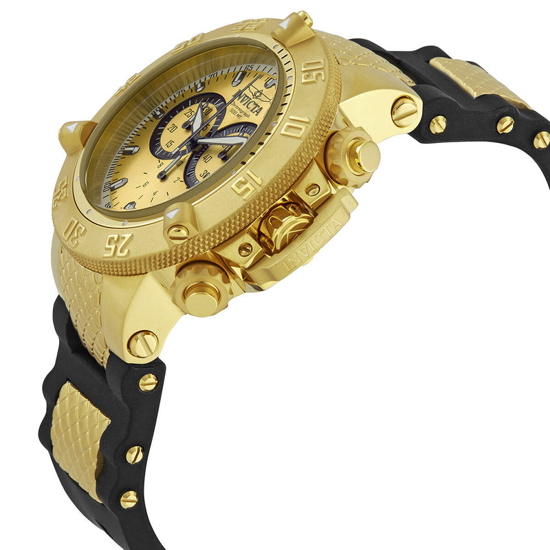 Invicta Subaqua Noma Sport Chronograph Gold Dial Men's Watch #5517 - Watches of America #2