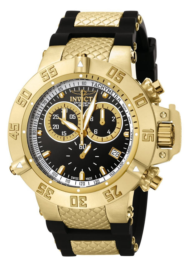 Invicta Subaqua Noma Sports Chronograph Black Dial Men's Watch #5514 - Watches of America