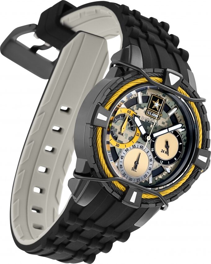 Invicta U.S. Army Chronograph Quartz Camouflage Dial Ladies Watch #31850 - Watches of America #2