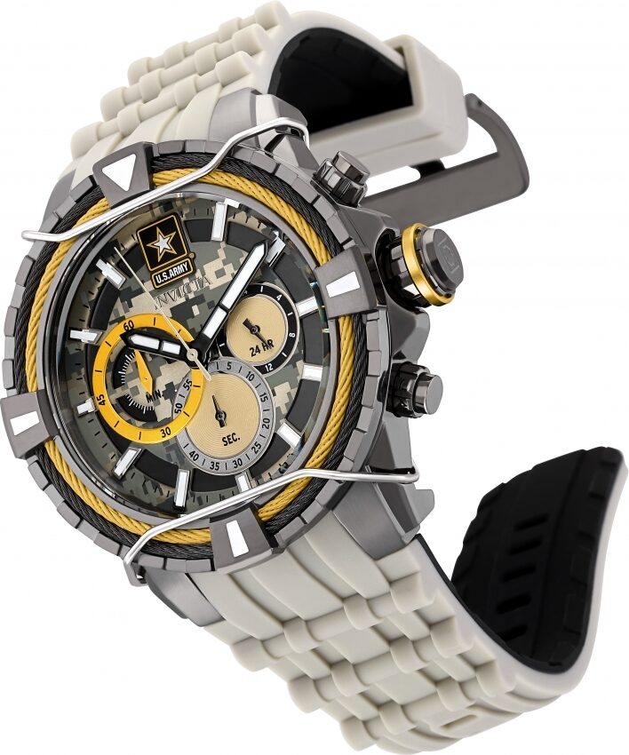 Invicta U.S. Army Chronograph Quartz Camouflage Dial Men's Watch #31847 - Watches of America #2