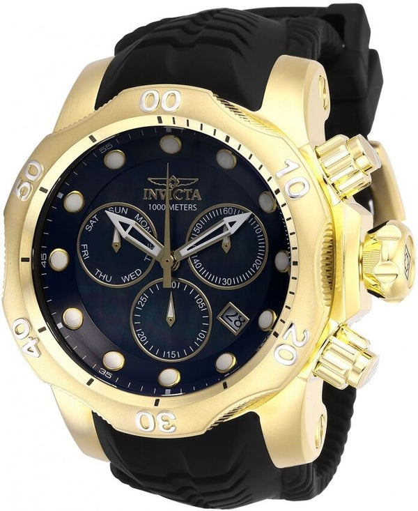 Invicta Venom Chronograph Quartz Black Dial Men's Watch #29761 - Watches of America