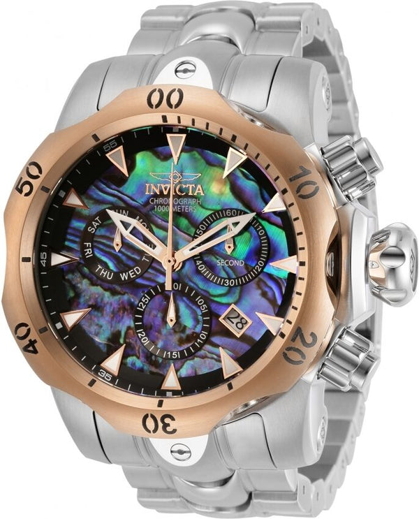 Invicta Venom Chronograph Quartz Green Dial Men's Watch #29647 - Watches of America