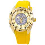 Invicta Venom Yellow Gold Dial Yellow Silicone Ladies Watch #26148 - Watches of America