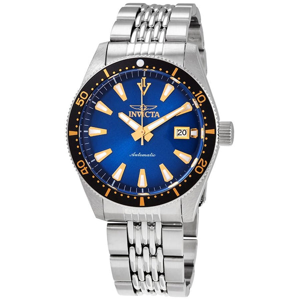 Invicta Vintage Automatic Blue Dial Men's Watch #29772 - Watches of America