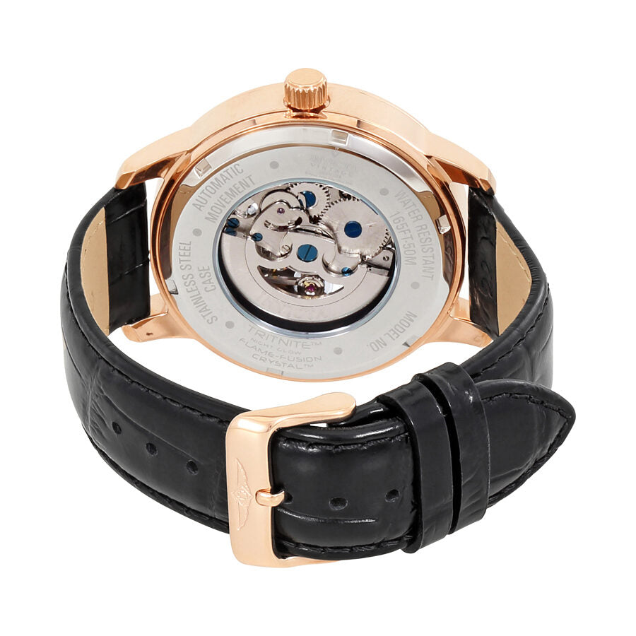 Invicta Vintage Automatic Silver Skeleton Dial Men's Watch 22579 – Watches  of America