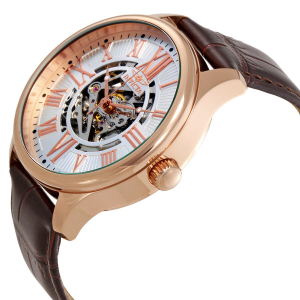 Invicta Vintage Objet D Art Automatic Silver Dial Men's Watch #22569 - Watches of America #2