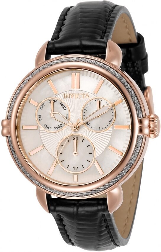 Invicta Wildflower Quartz White Dial Ladies Watch #30850 - Watches of America
