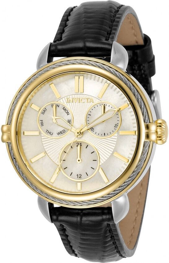 Invicta Wildflower Quartz White Dial Ladies Watch #30851 - Watches of America