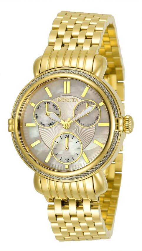 Invicta Wildflower Quartz White Dial Ladies Watch #30867 - Watches of America