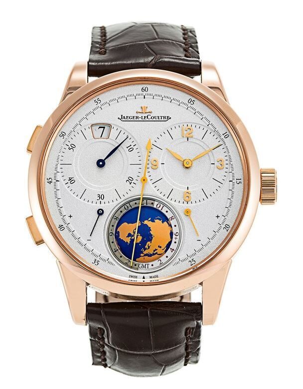 Jaeger LeCoultre Duometre Unique Travel Time Men's Watch #Q6062520 - Watches of America