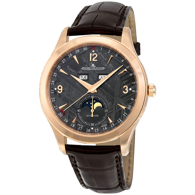 Jaeger LeCoultre Master Automatic Metorite Dial Men's Watch #Q1552540 - Watches of America