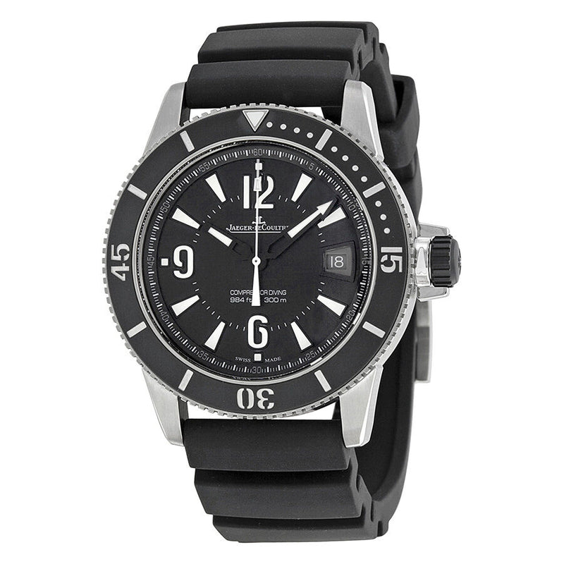 Jaeger LeCoultre Master Compressor Automatic Black Dial Stainless