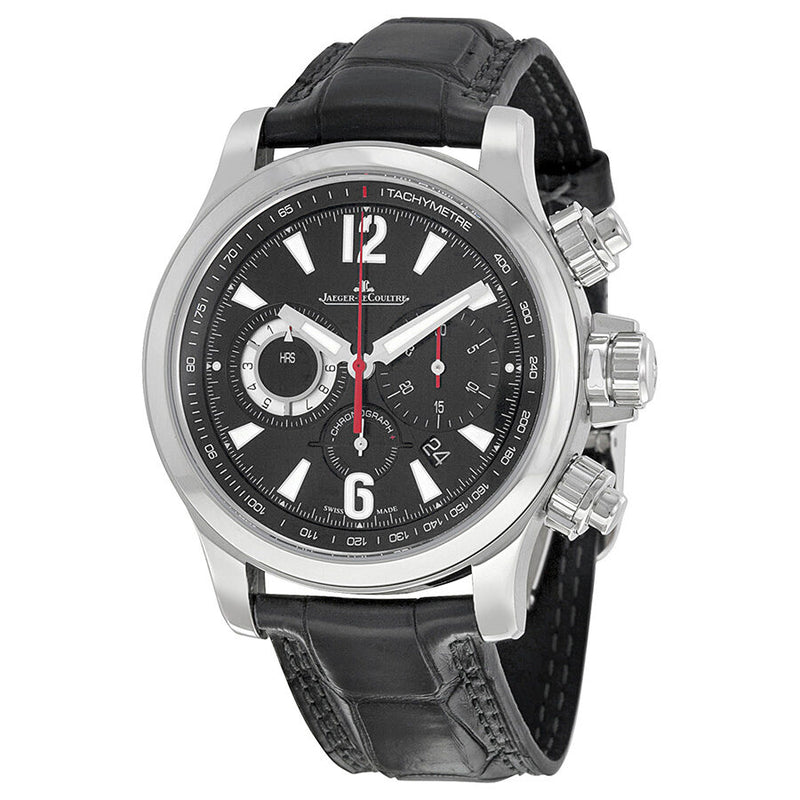 Jaeger LeCoultre Master Compressor Chronograph Black Galvanic Dial