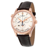 Jaeger LeCoultre Master Control Geographic Automatic Silver Dial 18kt Pink Gold Men's Watch #Q1422521 - Watches of America