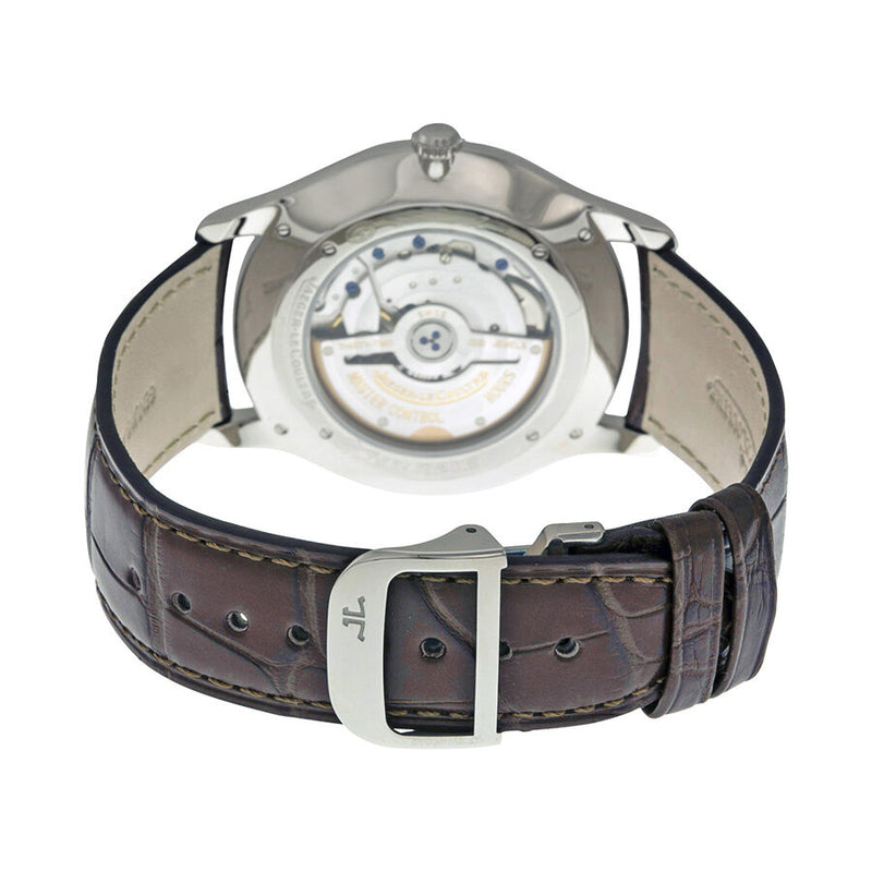 Jaeger LeCoultre Master Grand Ultra Thin Leather Strap Automatic Men's Watch #Q1358420 - Watches of America #3