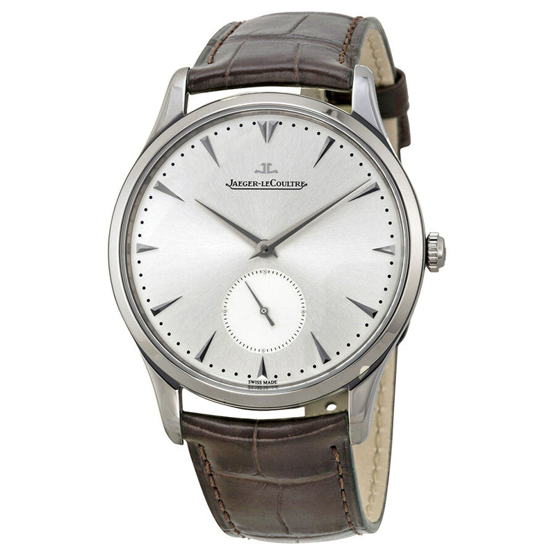 Jaeger LeCoultre Master Grand Ultra Thin Leather Strap Automatic Men's Watch #Q1358420 - Watches of America
