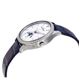 Jaeger LeCoultre Master Ultra Thin Automatic Ladies Diamond Moon Watch #Q1258401 - Watches of America #2