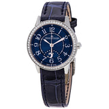 Jaeger LeCoultre Rendez-Vous Night & Day Small Automatic Ladies Diamond Watch #Q3468480 - Watches of America