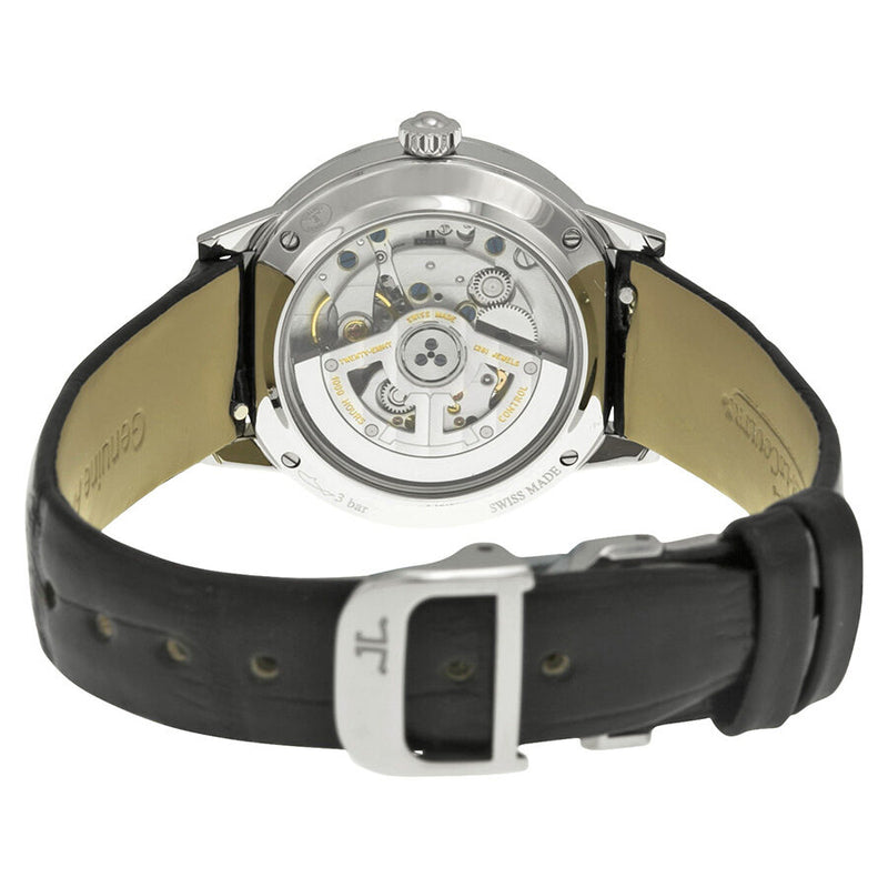 Jaeger LeCoultre Rendezvous Mother of Pearl Dial Black Leather Ladies Watch #Q3468490 - Watches of America #3