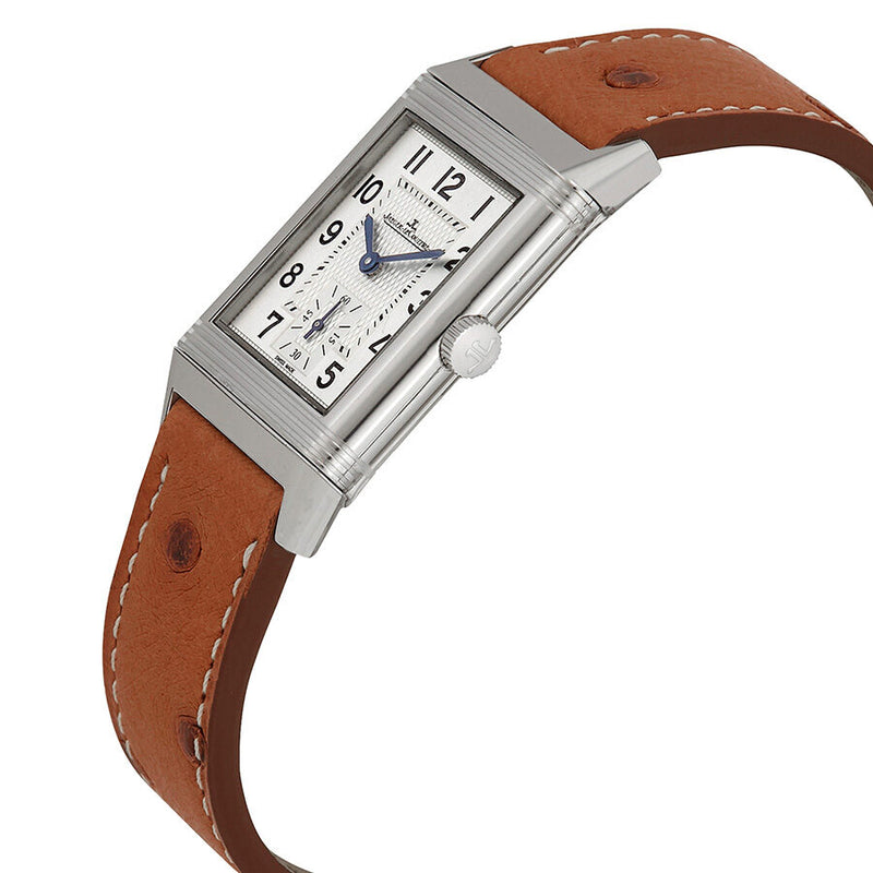 Jaeger LeCoultre Reverso Classic Silver Dial Ladies Leather Watch #Q2438521 - Watches of America #2