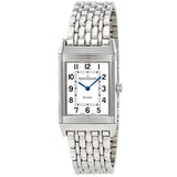 Jaeger LeCoultre Reverso Classique Silver Dial Stainless Steel Ladies Watch #Q2508110 - Watches of America