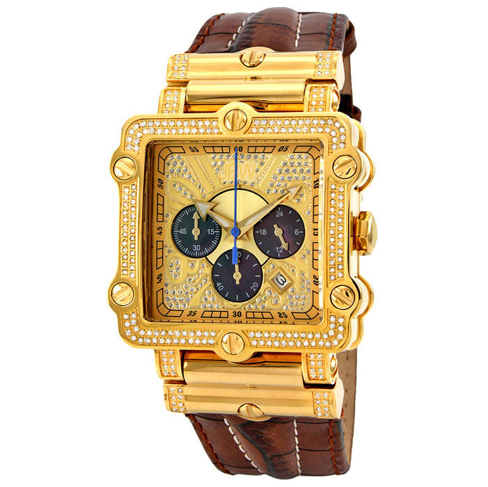 JBW Phantom Chronograph Quartz Diamond Men's Watch #JB-6215-238-A - Watches of America