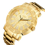 JBW 562 Diamond Gold Dial Yellow Gold-plated Men's Watch #JB-6225-M - Watches of America #2