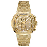 JBW Heist Quartz Diamond Gold Dial Men's Watch #J6380A - Watches of America