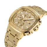 JBW Heist Quartz Diamond Gold Dial Men's Watch #J6380A - Watches of America #2