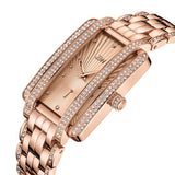 JBW Mink Rose Dial 18kt Rose Gold-plated Ladies Watch #J6358C - Watches of America #2