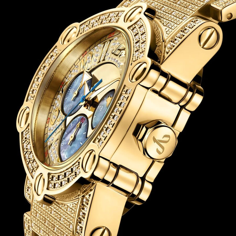 JBW Phantom Chronograph Quartz Diamond Men's Watch #JB-6215-200-A - Watches of America #5