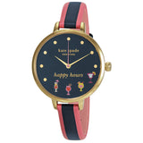 Kate spade Metro Quartz Black Dial Ladies Watch #KSW1630 - Watches of America